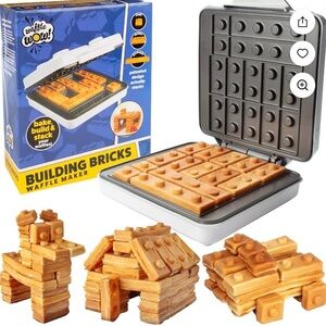 Waffle Wow! Building Brick Waffle Maker